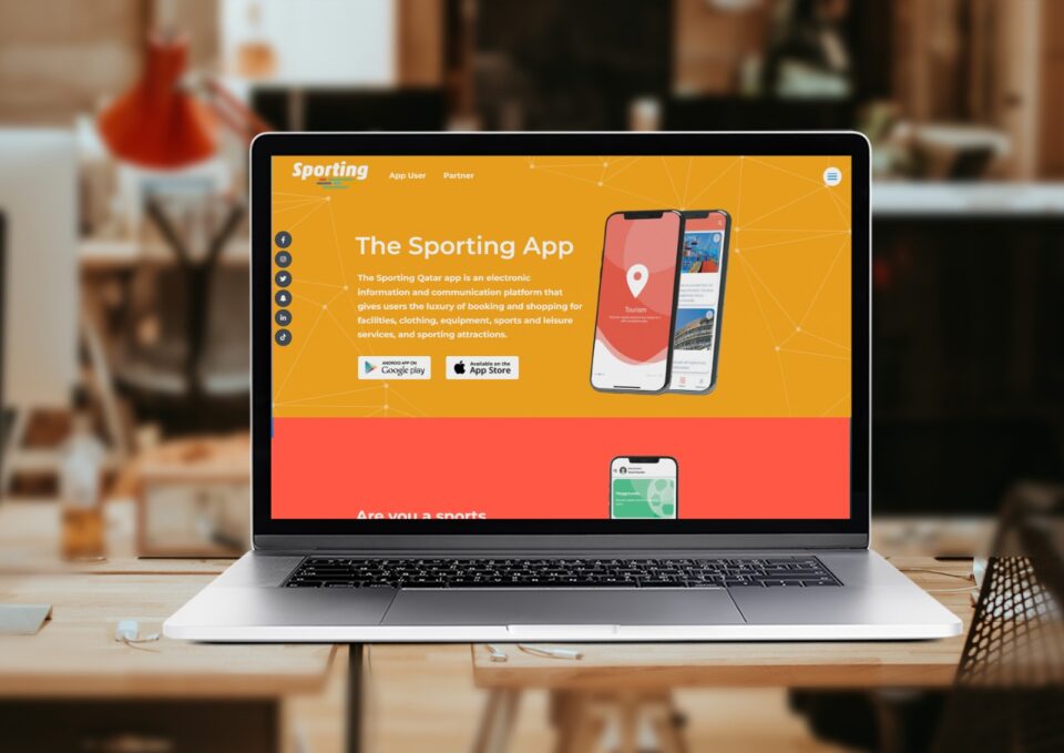 The Sporting App Website